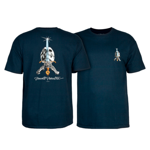 Polo Powell Peralta - skull and sword navy