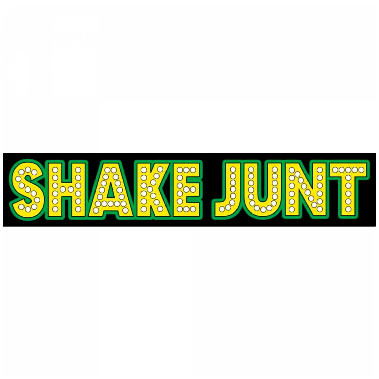 Sticker Shake Junt Logo black