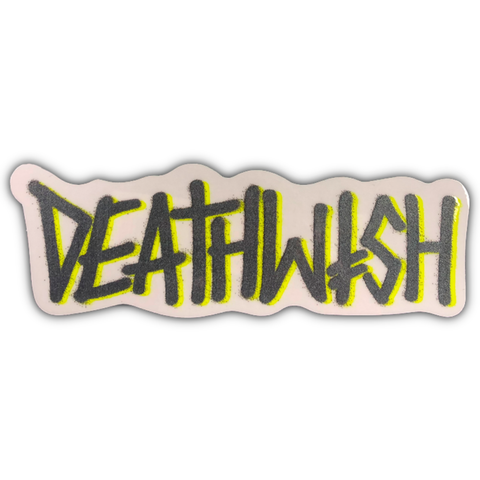 Sticker Deathwish - Death spray black