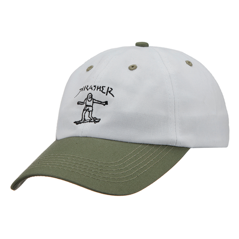 Gorra Thrasher - Gonz Old Timer White/Olive