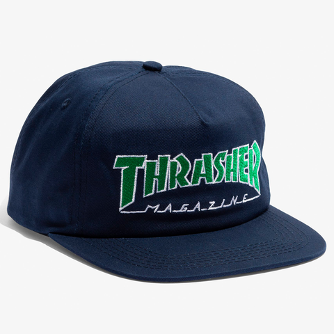 Gorra Thrasher - Outlined blue