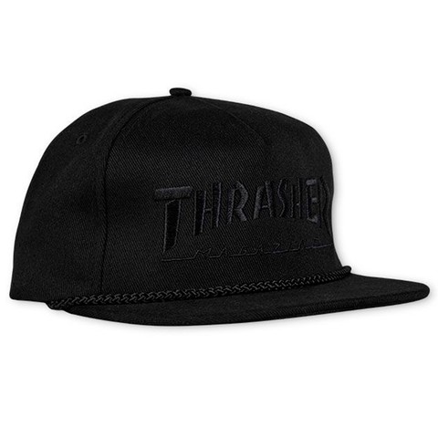 Gorra Thrasher Rope Black/Black