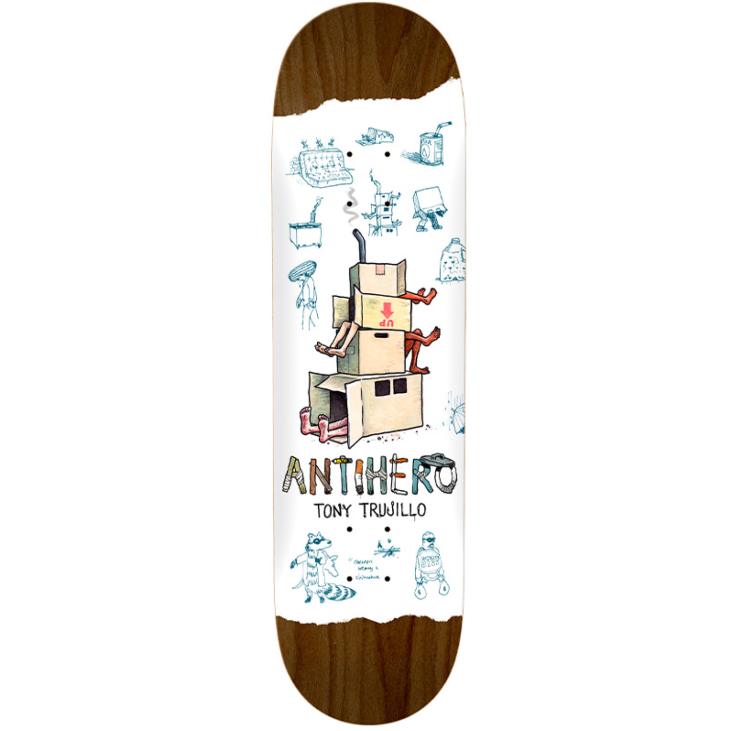 Tabla Antihero Trujillo Recycling - 8.38"